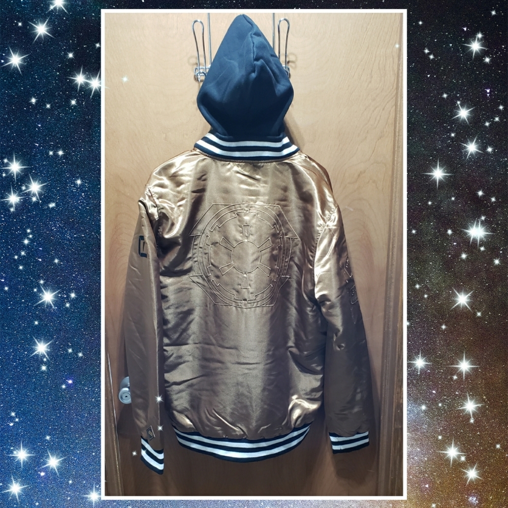 👍🏻HPx2👍🏻🔥Star Wars Heroes & Villains Scout Trooper Bomber Jacket🔥 - Picture 13 of 13